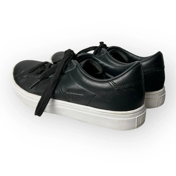 Onitsuka Tiger Asics Lawnship 2.0  Black Lace Up Sneaker - Picture 6 of 9